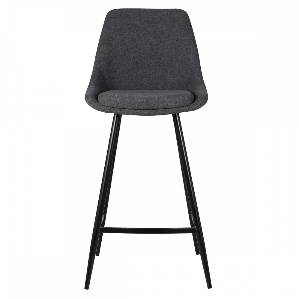 Tabouret BARI snack - gris foncé