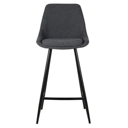Tabouret BARI snack - gris foncé