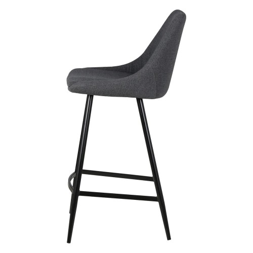 Tabouret BARI snack - gris foncé