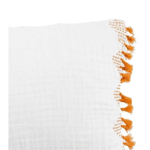 Coussin Salina Ecru/Terracota