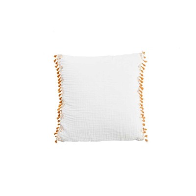 Coussin Salina Ecru/Terracotta 45x45 cm