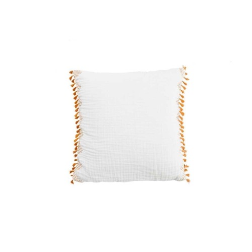 Coussin Salina Ecru/Terracotta 45x45 cm