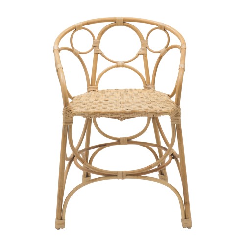 GINGKO Bulles rattan table armchair