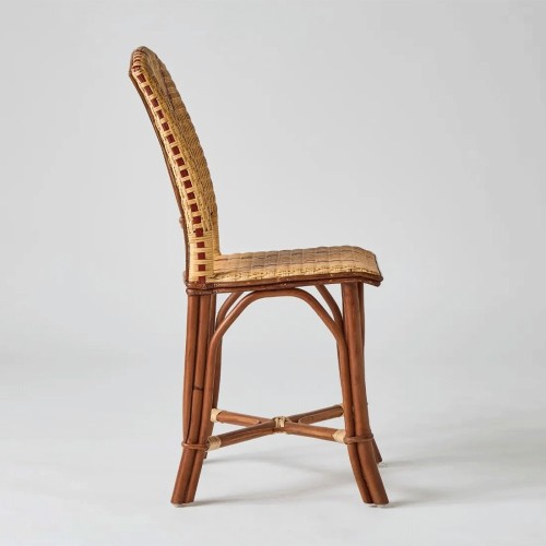 Stuhl aus geflochtenem Rattan BAGATELLE