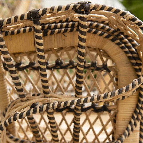 Emmanuelle rattan armchair Kok Maison