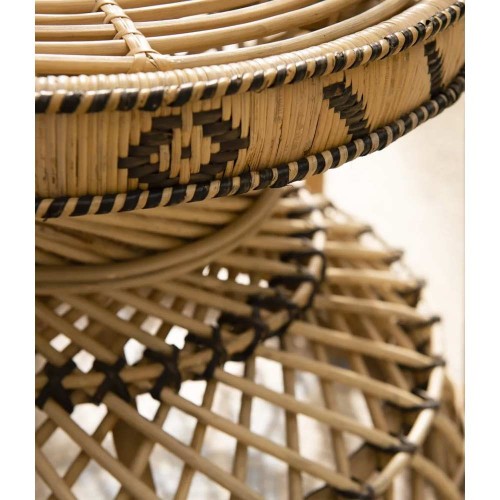 Emmanuelle rattan armchair Kok Maison