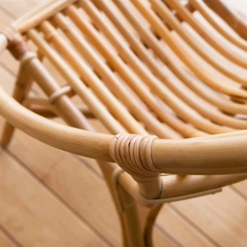 Sillón de ratán Bruno Kok Maison