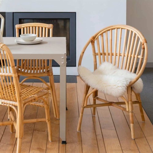 Bruno rattan armchair Kok Maison