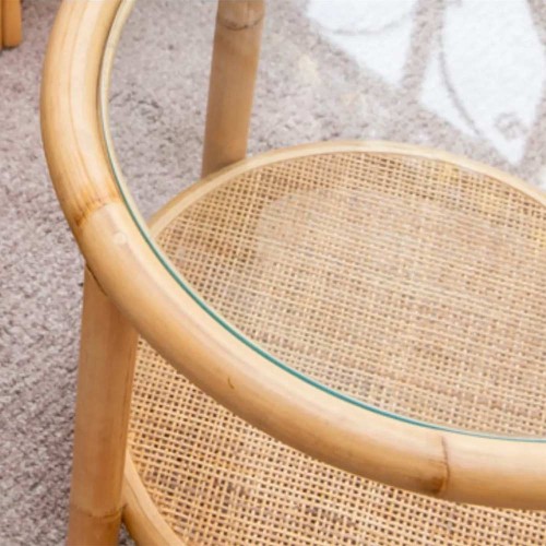 Riviera ronde rotan salontafel M Kok Maison