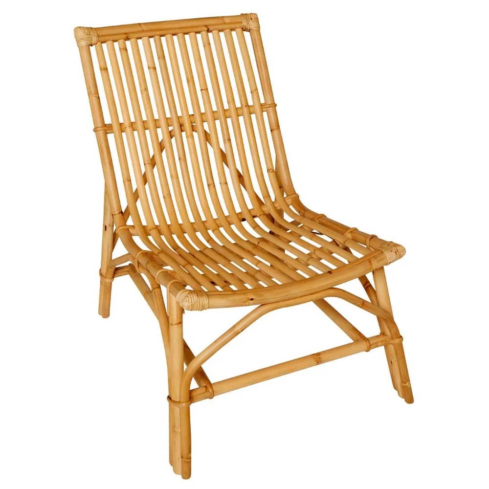Rattan Kaminstuhl David Kok Maison