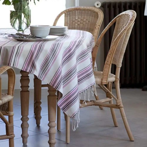 Stuhl aus geflochtenem Rattan ALBERTINE