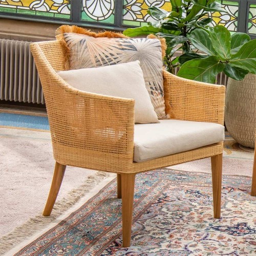 Poltrona in rattan Saigon Kok Maison