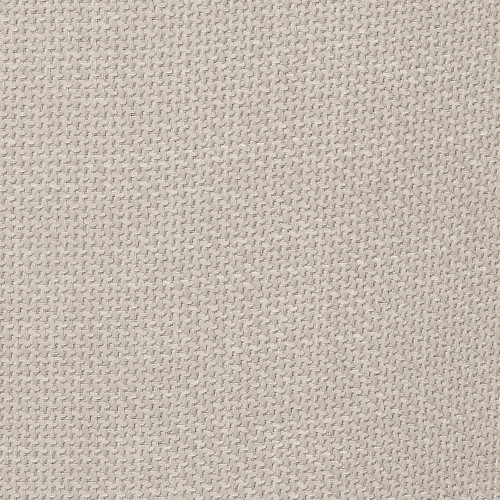 Chaise repas en tissu crème pied chêne foncé