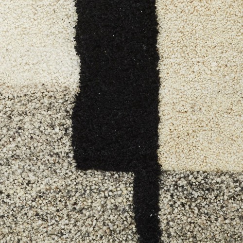 Alfombra Nudo S blanco / beige / rosa ames