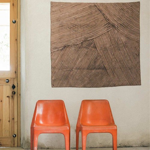 Décoration murale Stonewashed - soil brown
