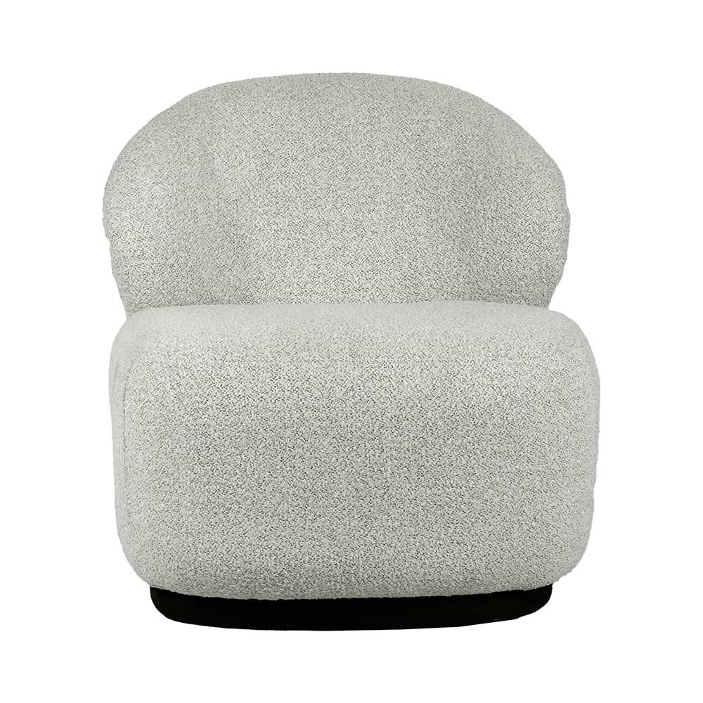 Fauteuil MILO - blanc cassé
