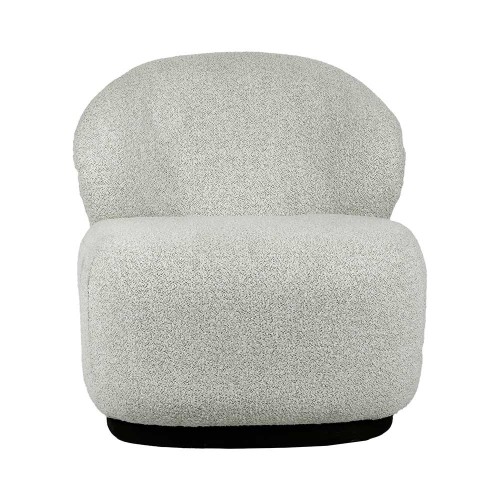 Fauteuil MILO - blanc cassé