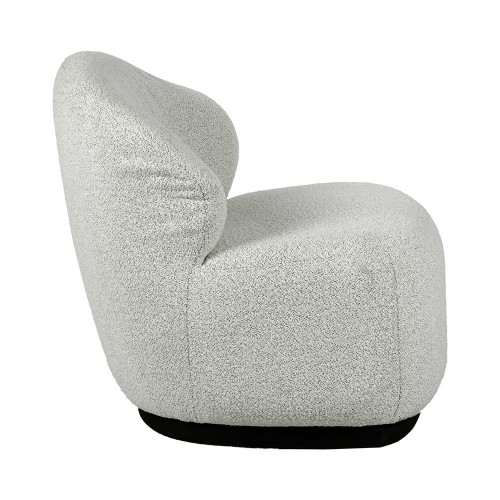 Fauteuil MILO - blanc cassé