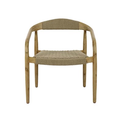 Fauteuil lounge MIRA - naturel 2