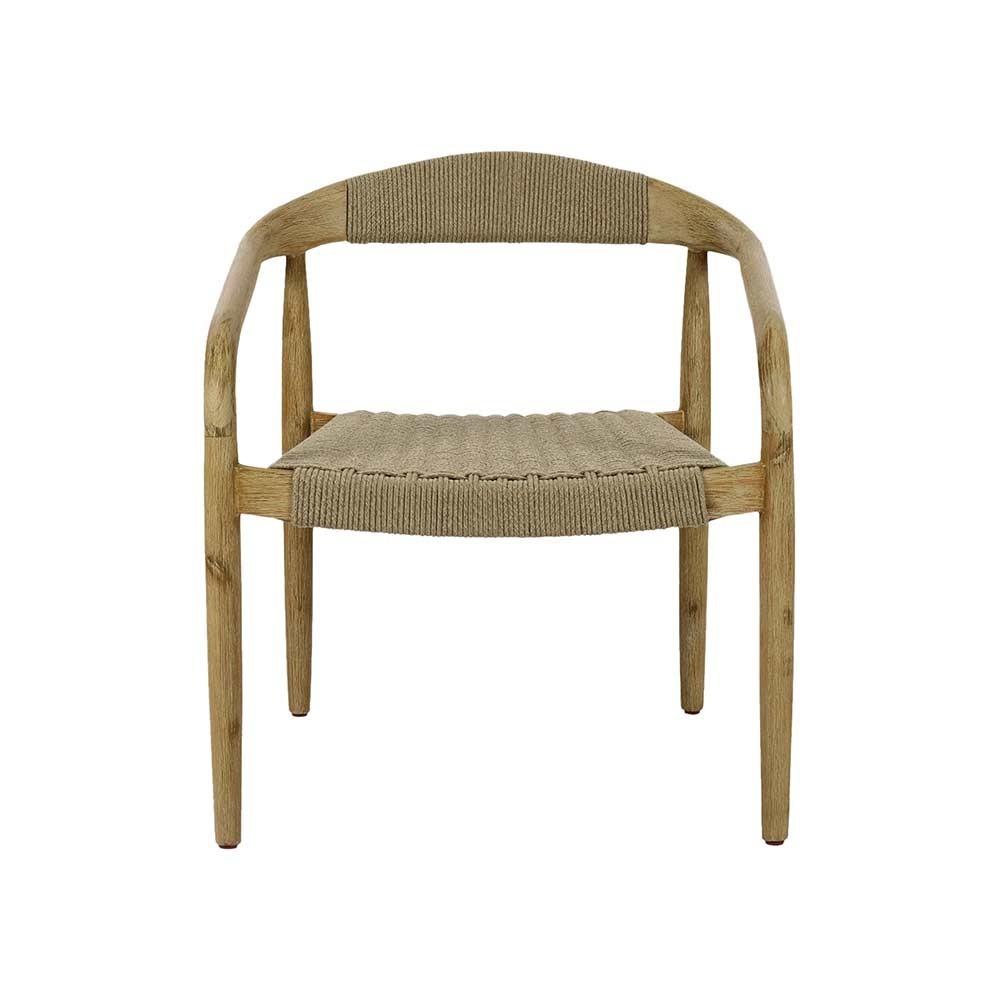 Fauteuil lounge MIRA - naturel