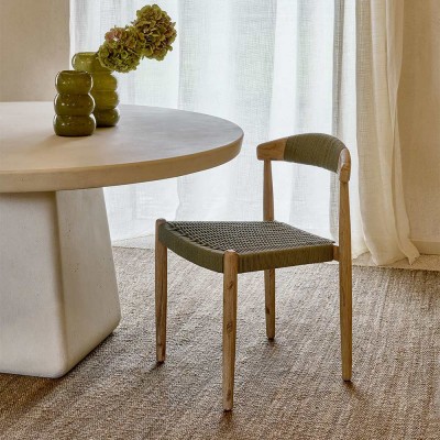 Chaise MIRA - vert Pomax