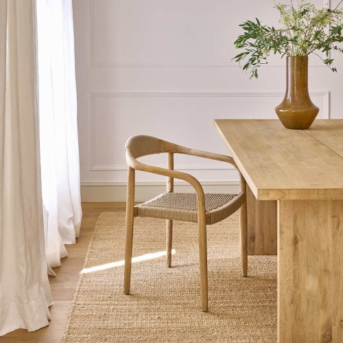 Chaise MIRA L 51,6 x W 57 x H 76 cm - naturel