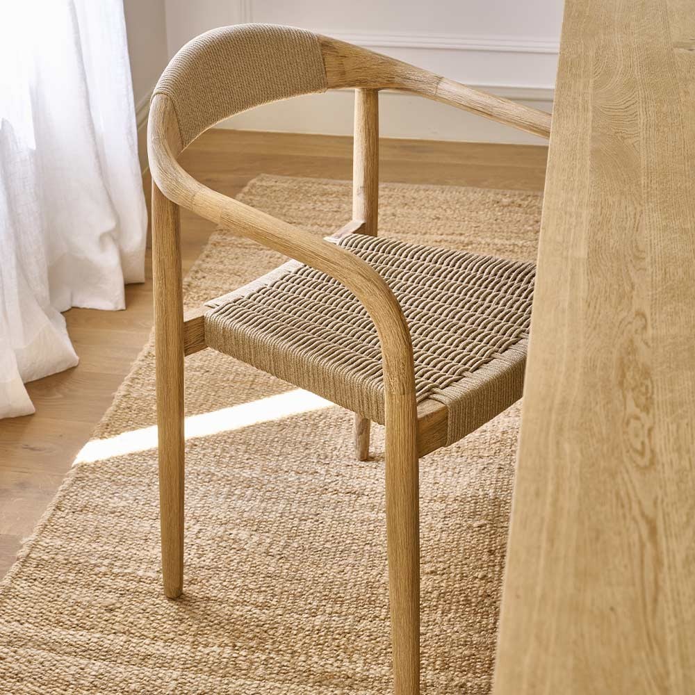 Chaise MIRA L 51,6 x W 57 x H 76 cm - naturel