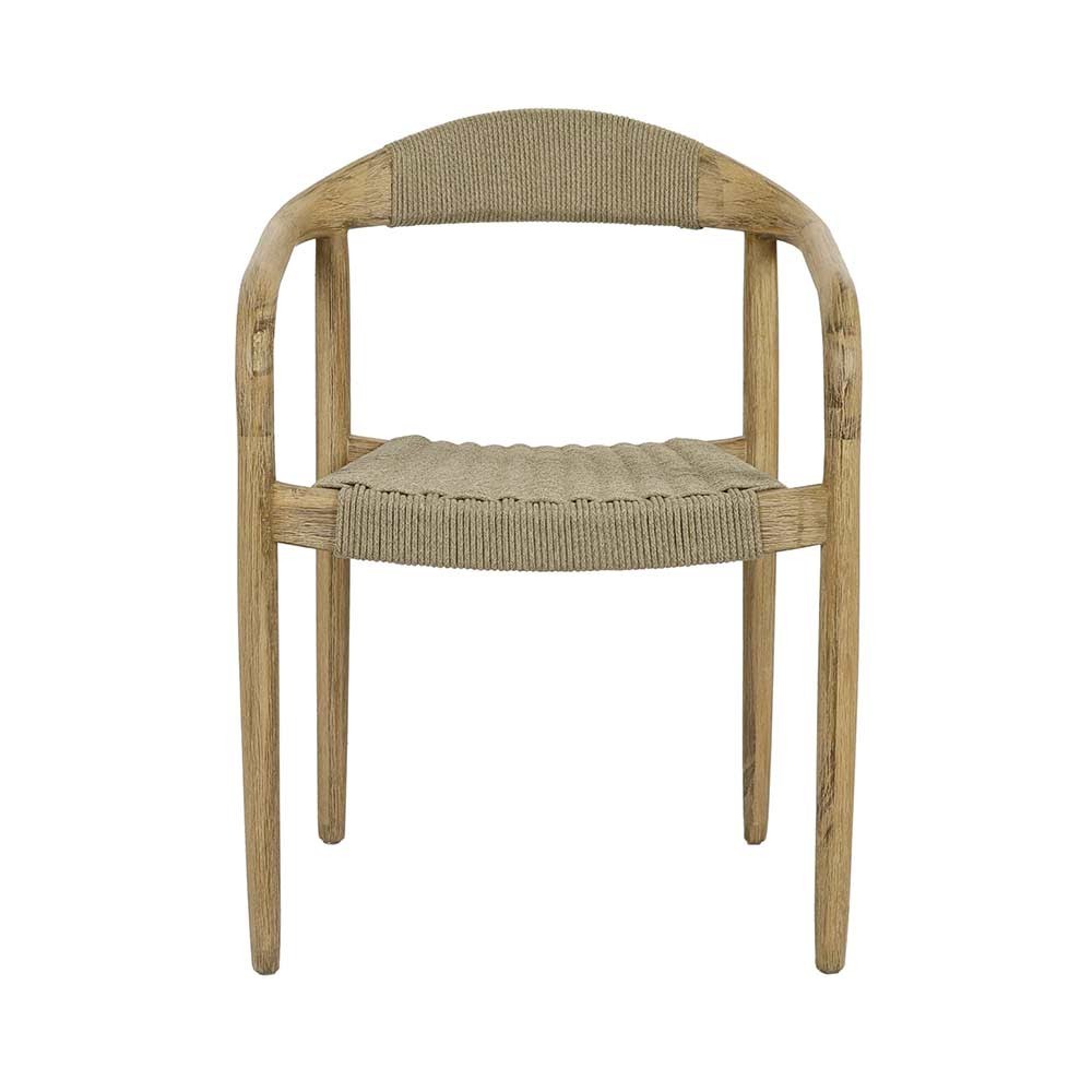 Chaise MIRA L 51,6 x W 57 x H 76 cm - naturel