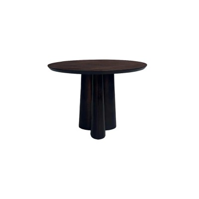 Table FLUXA DIA 49 x H 35 cm - bronze