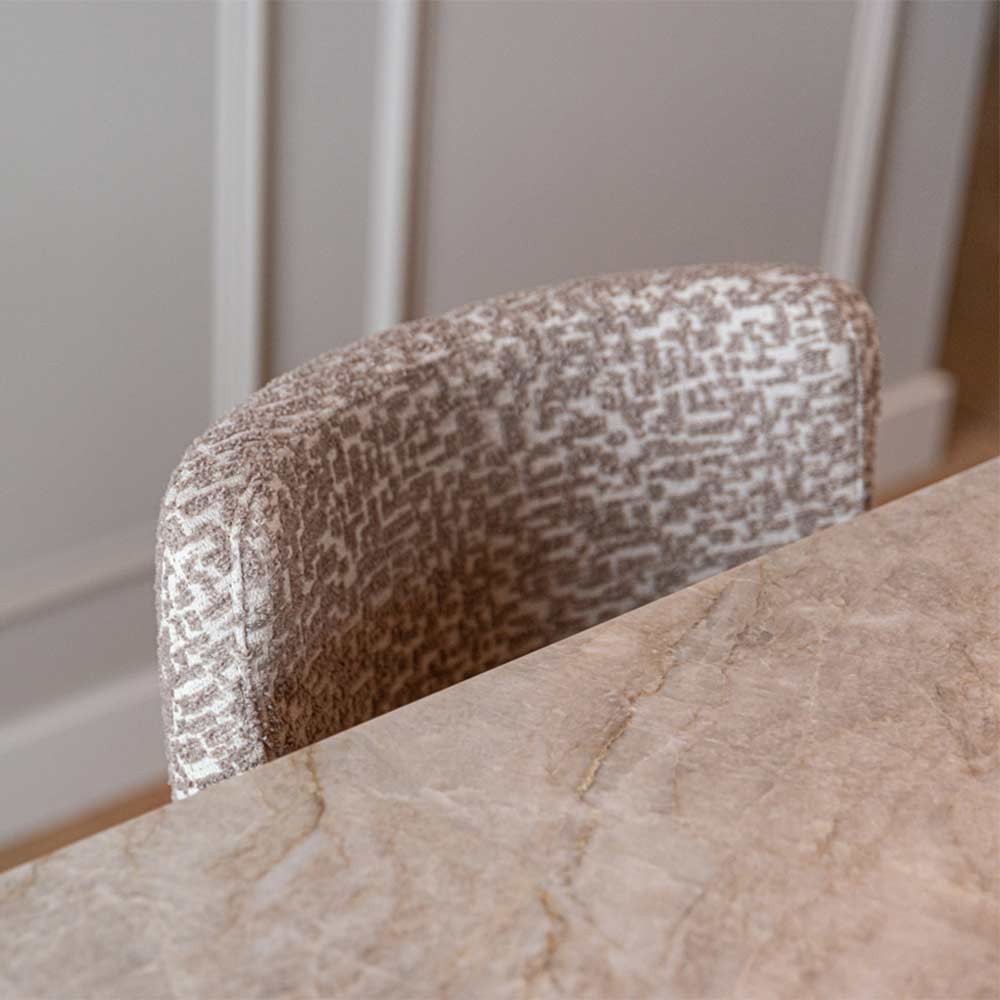 Tabouret de bar Bolton Natural Geo (Lot de 2)