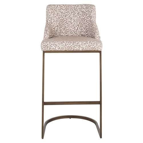 Tabouret de bar Bolton Natural Geo (Lot de 2)