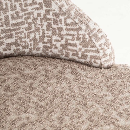 Tabouret de bar Bolton Natural Geo (Lot de 2)