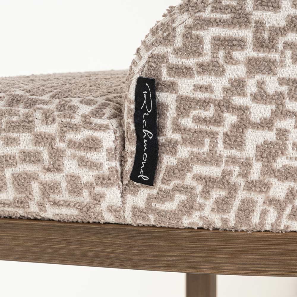 Tabouret de bar Bolton Natural Geo (Lot de 2)