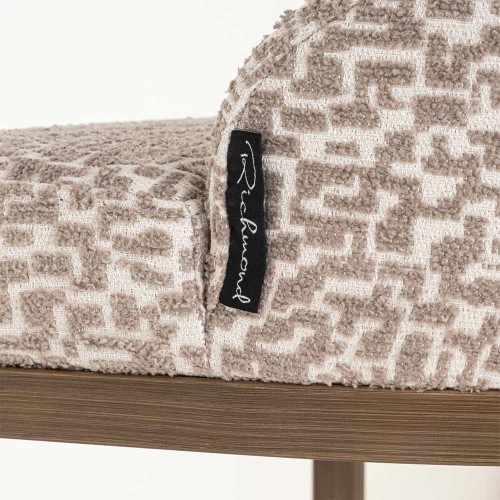 Tabouret de bar Bolton Natural Geo (Lot de 2)