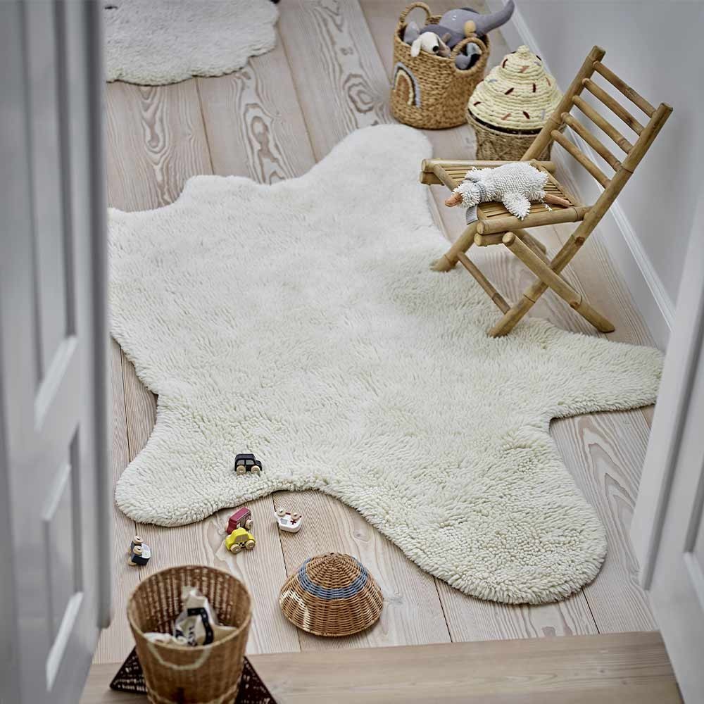 Tapis Bear - blanc