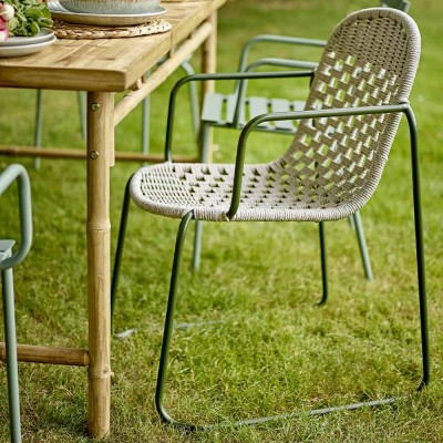 Chaise de salle à manger Calana - vert Bloomingville