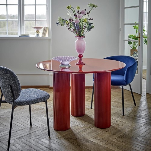 Table de salle à manger Della - rouge