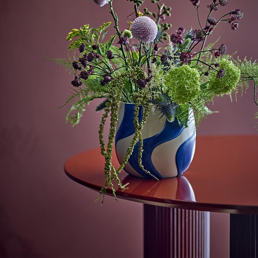 Table de salle à manger Della - rouge