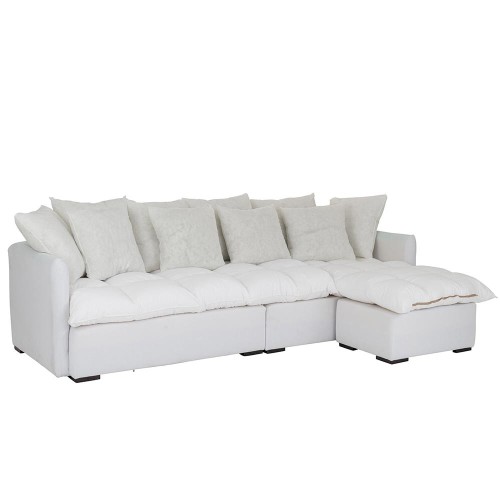 Canapé Modulable Beach Sofa Bois Beige
