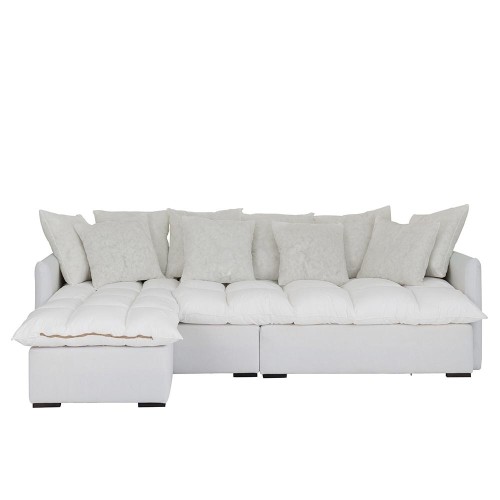 Canapé Modulable Beach Sofa Bois Beige