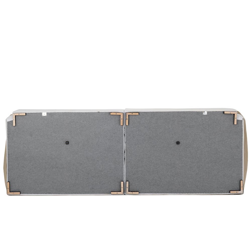 Canapé Modulable Beach Sofa Bois Beige (61361)