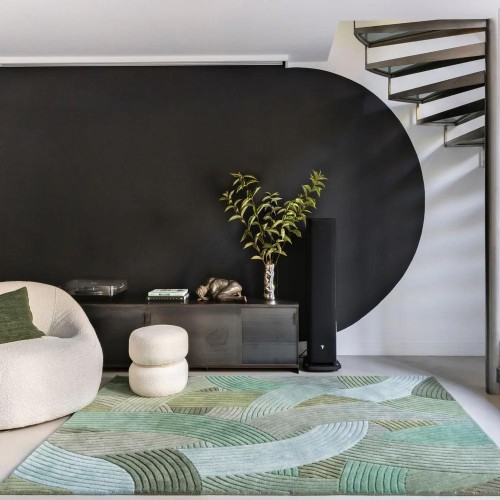 Green Canopy Rug