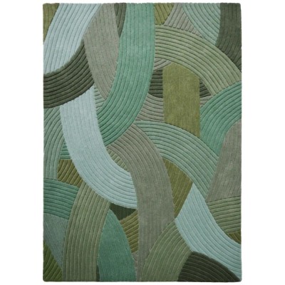 Teppich Canopée in Grün 2