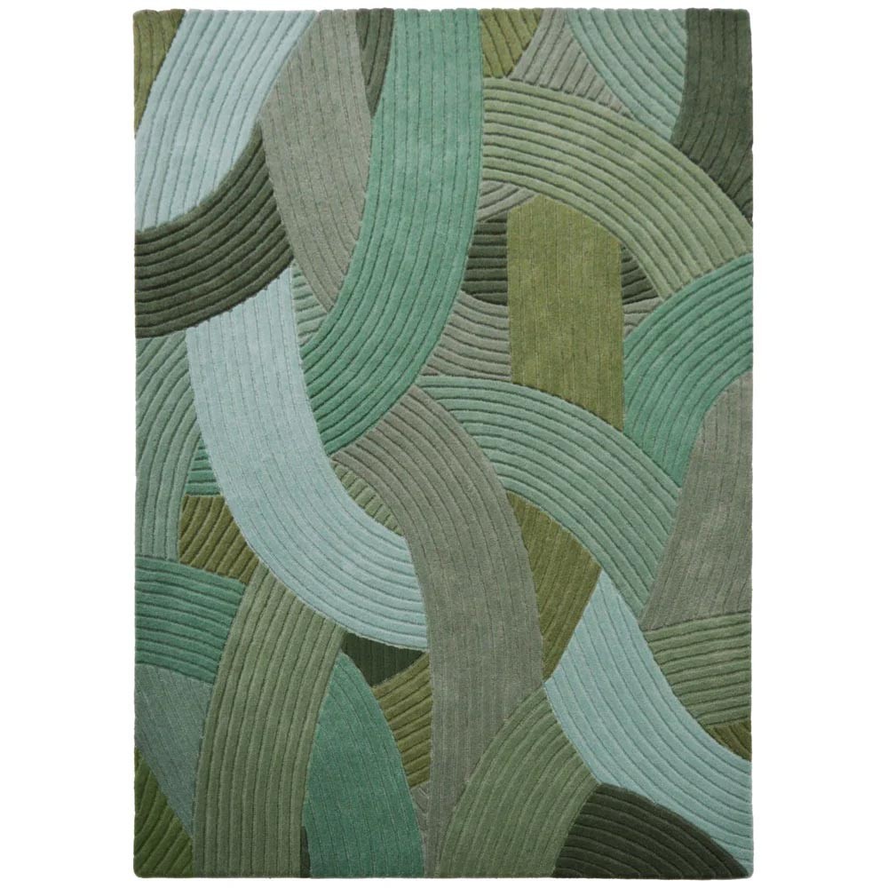 Green Canopy Rug