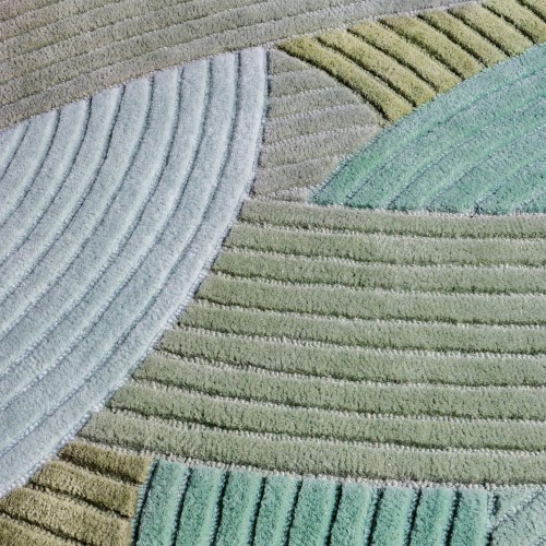 Green Canopy Rug