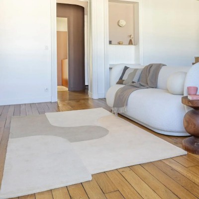 Duna del tappeto beige
