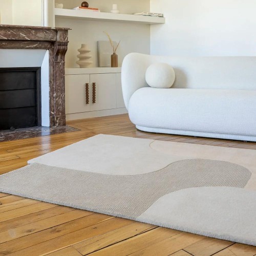Duna del tappeto beige