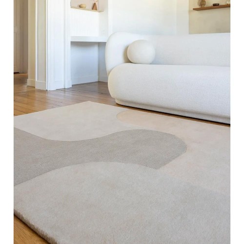 Duna de alfombra beige
