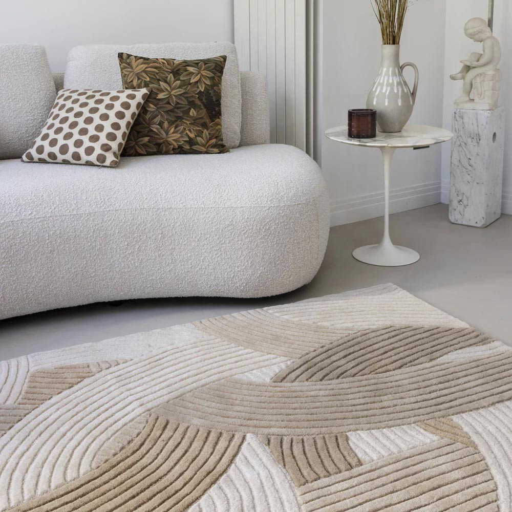 Tapis beige Canopée