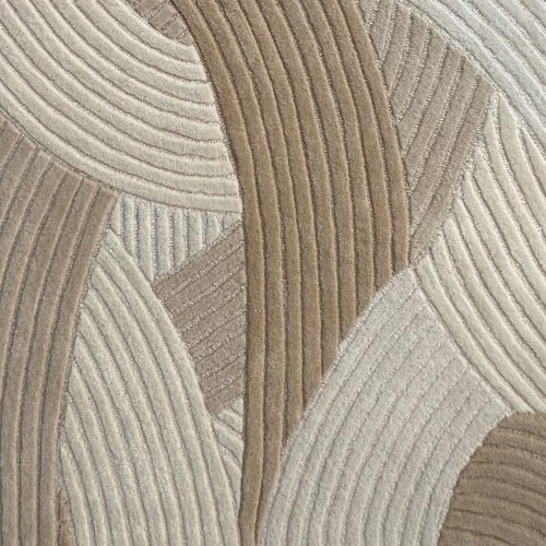 Tappeto beige baldacchino